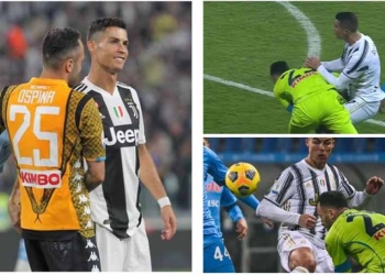 Cristiano Ronaldo y David Ospina: un gol récord, choque y ahora compañeros en Al Nassr