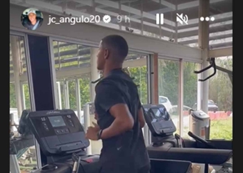 Juan Camilo Angulo y la foto que abre la expectativa. ¿En dónde entrena?