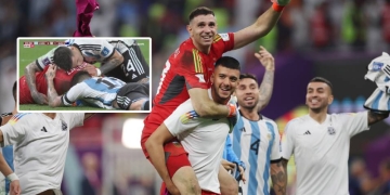 El ‘Dibu’ Martínez y una atajada que se festejó como un gol
