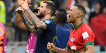 Kylian Mbappé y el porqué su festejo con la camiseta de Marruecos