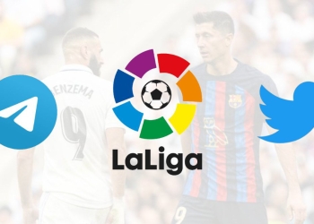 Telegram y Twitter corporativos. LaLiga da un nuevo paso en estrategia digital