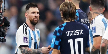 Modric: “El árbitro, un desastre” y el deseo a Messi para la final