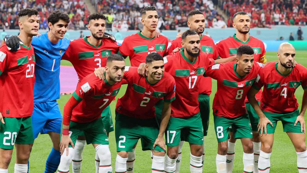 El increíble recibimiento a la Selección de Marruecos