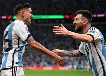 Asiste Messi y Nahuel Molina se estrena con la Selección