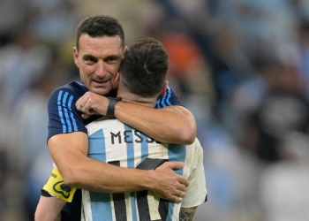 Scaloni y lo que dijo al ser el quinto técnico de Argentina en una final del mundo