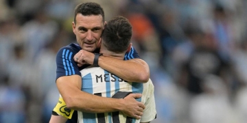 Scaloni y lo que dijo al ser el quinto técnico de Argentina en una final del mundo