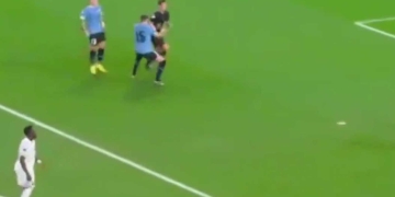 ¡Valverde le festejó el penalti atajado al árbitro!