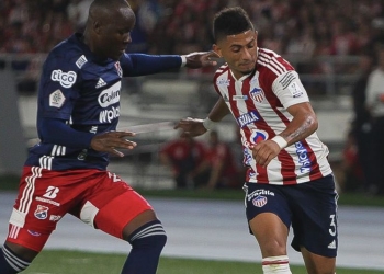 DIM no se achicó ante Junior y se lo empató en Barranquilla