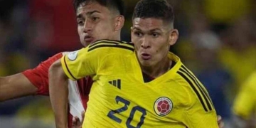 Daniel Luna, baja en la Selección Colombia sub-20 ¿Cuándo vuelve?