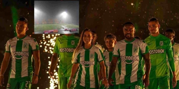 Con el Atanasio vacío, Nacional presentó su nómina: ¡Y cayó un aguacero!