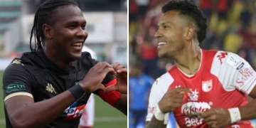 Cruce de trinos entre Wilson Morelo y Hugo Rodallega