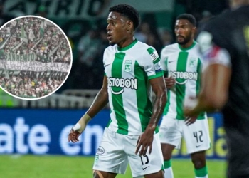 Atlético Nacional vs. Once Caldas: las protestas que hubo en el Atanasio Girardot