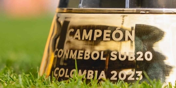 El trofeo oficial que ganará el campeón del Sudamericano sub-20