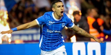 Daniel Muñoz, mejor que nunca: ha participado en 14 goles de Genk durante la 22/23