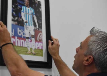 Otro hermoso homenaje para Andrés Balanta en Atlético Tucumán