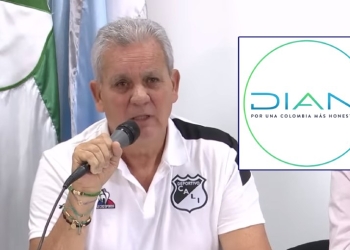 DIAN mandó un mensaje a Deportivo Cali y Luis Fernando Mena