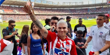 Más de 38.000 personas en la presentación de Juanfer Quintero en Junior