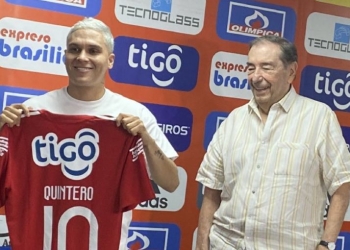 Juanfer Quintero y sus primeras palabras como nuevo jugador de Junior