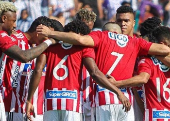 Sin Juanfer Quintero, la titular de Junior ante Águilas Doradas