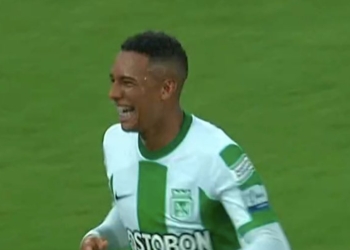 ¡Ahora sí, Brahian Palacios! Golazo con Atlético Nacional