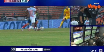 Polémica en el Atanasio Girardot: ¿Por qué no le concedieron el penalti al DIM?