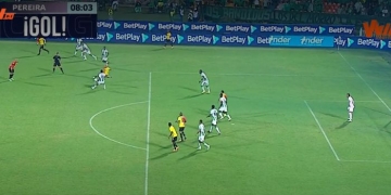 ¡Pereira iguala la serie de Superliga ante Atlético Nacional con gol polémico!