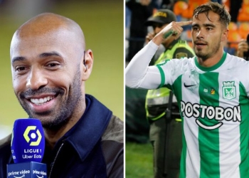 ¡Hasta Thierry Henry felicitó a Tomás Ángel por lo hecho en la Superliga!