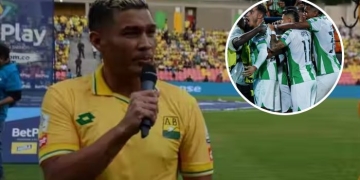 Teófilo Gutiérrez y el jugador de Atlético Nacional que «es el futuro del fútbol colombiano»