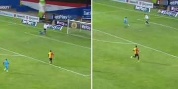 Aldair Quintana y un gravísimo error con Deportivo Pereira