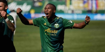 Primer gol de Juan David Mosquera en Timbers: ¡A pase de Chará!