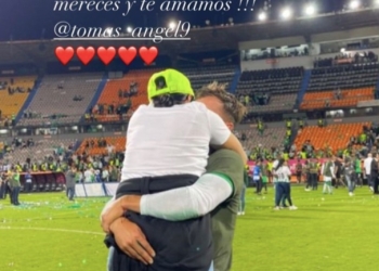 “Te amamos”: hasta Mao Molina felicitó a Tomás Ángel por el título