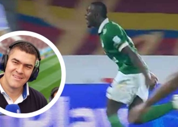 Error de Eduardo Luis en la narración del gol de Adrián Parra… ¡y reacción de Fortaleza en Twitter!