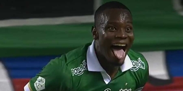 El trino de Fortaleza por el primer gol de Adrián Parra en Deportivo Cali