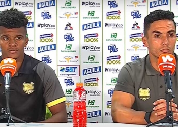 El DT de Águilas, su deseo de enfrentar 11 contra 11 al Cali en finales y “el partido especial” de Darwin Andrade