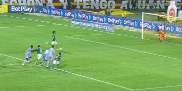 Video: el penalti errado por Aldair Gutiérrez ante el Tolima