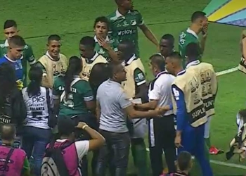 Andrés Balanta, eterno. Así fue su homenaje en el estadio Deportivo Cali