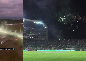 Vienen del peor año de la historia, pero así recibió la hinchada al Deportivo Cali