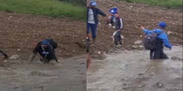 Los esfuerzos sobrehumanos del hincha de Millonarios para llegar a Ecuador