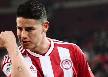 ¿James dejará el Olympiacos?: El '10' escuchará ofertas al final de la temporada