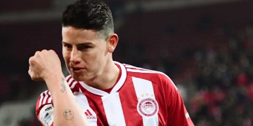 ¿James dejará el Olympiacos?: El '10' escuchará ofertas al final de la temporada