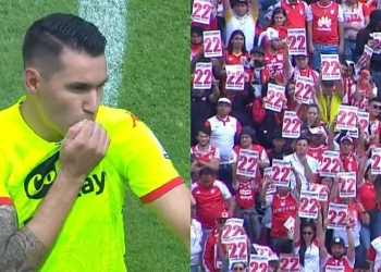 Leandro Castellanos se despide del fútbol. Salió al minuto 2…