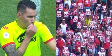 Leandro Castellanos se despide del fútbol. Salió al minuto 2…