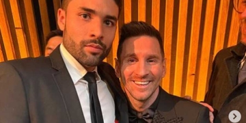 ¿Quién es el colombiano que logró foto con Messi tras ganar el The Best?