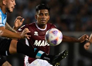 Video: el primer gol de Raúl Loaiza en Lanús