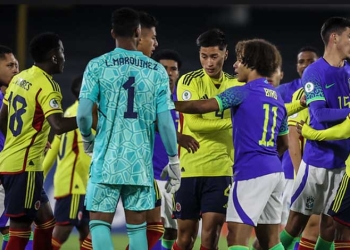 Tampoco se pudo ante Brasil en el Campín y estas 2 jugadas influyeron