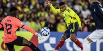 Video: el autogol que rompió el empate entre la Selección Colombia y Ecuador