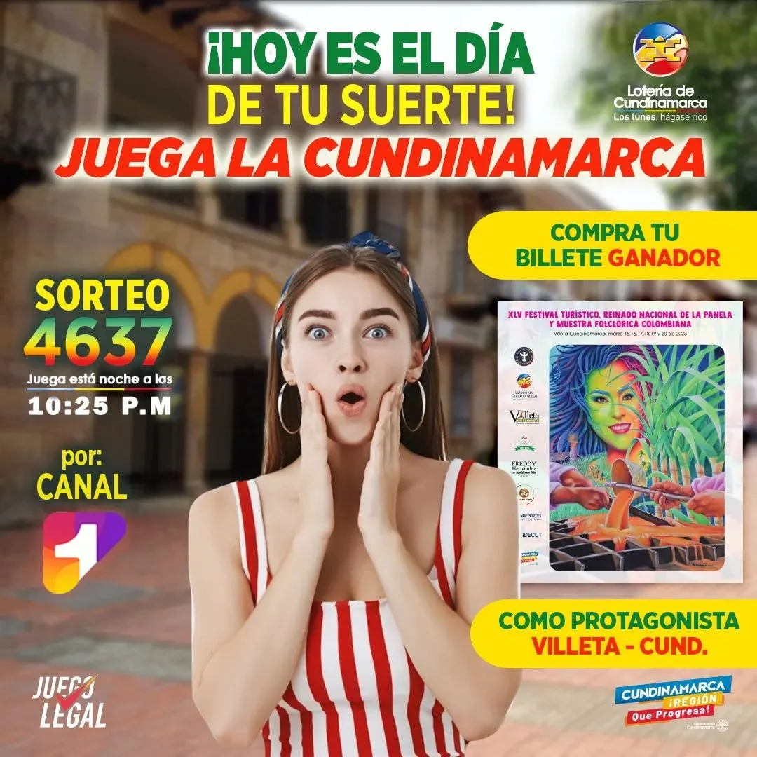 Foto tomada del Instagram de la Lotería de Cundinamarca