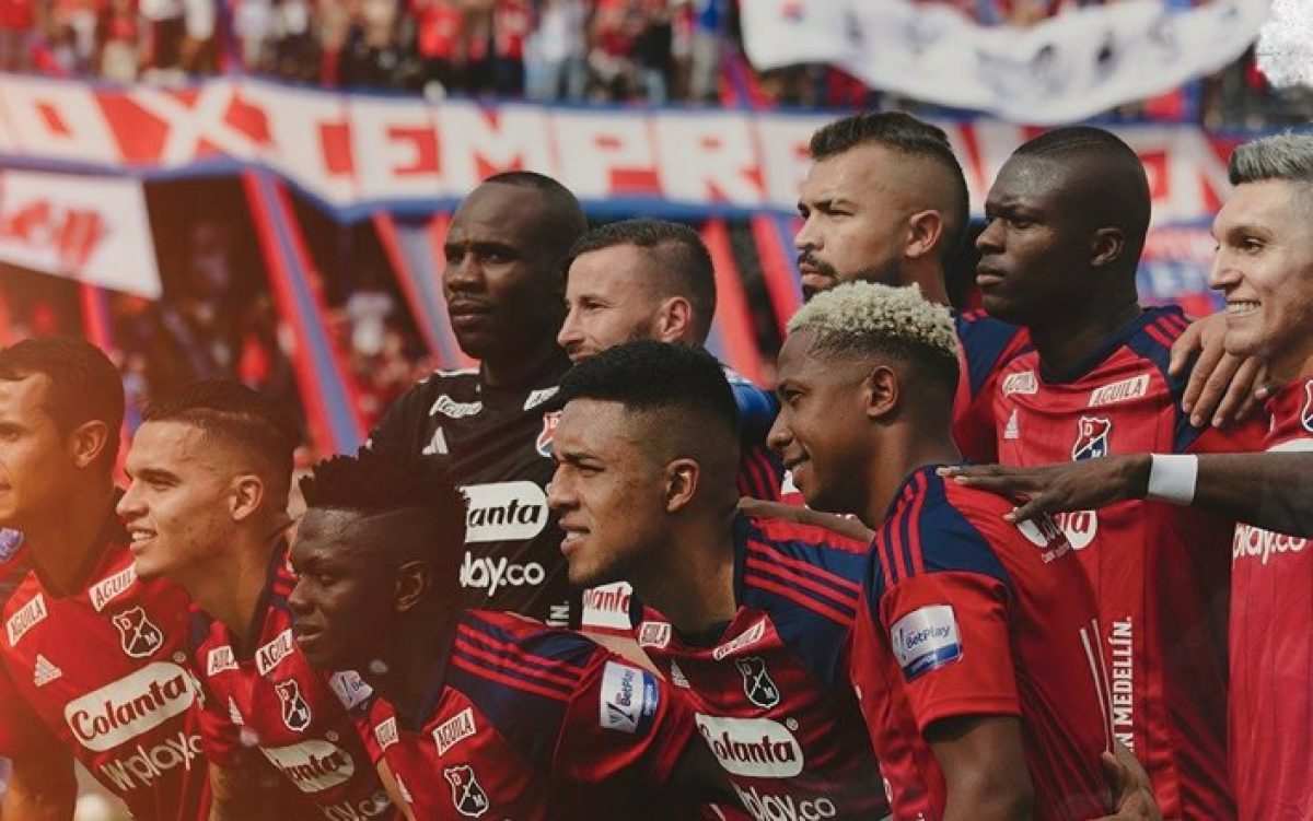 La alineación del Independiente Medellín para recibir a Águilas Doradas