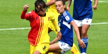 ¡El gol 100 de la Liga!: Landázuri ya tiene un lugar en la historia del torneo