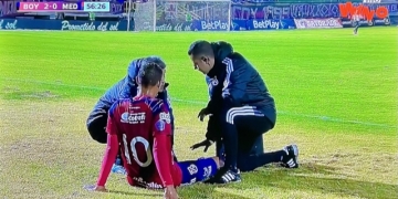 Andrés Ricaurte lesionado, alerta roja!